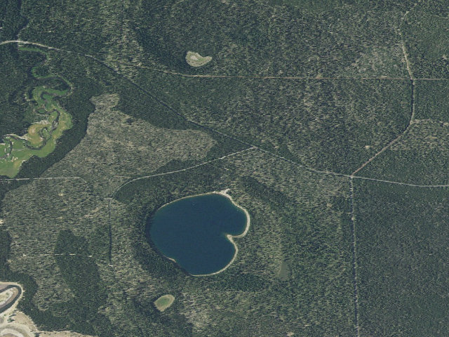 Aerial image of North Twin Lake