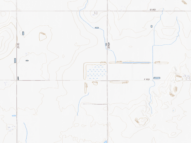 USGS topographic map of Northeast Sacramento WMA