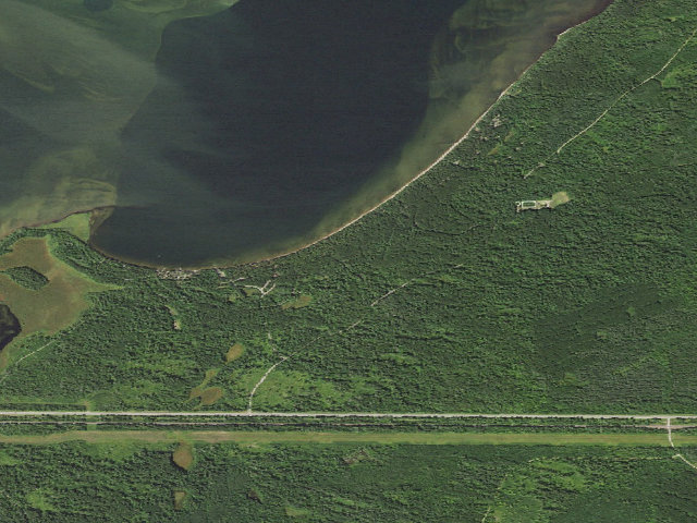 Aerial image of Norway Beach Loop