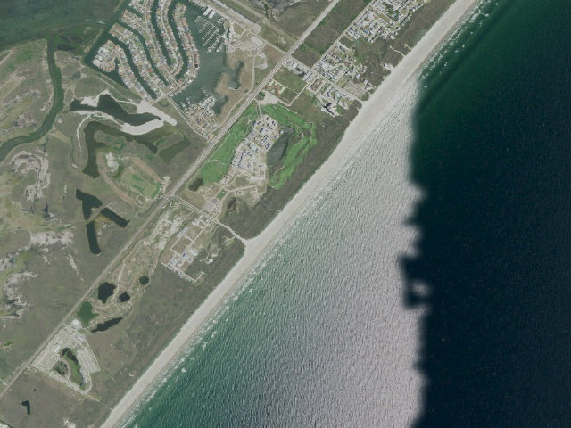 Aerial image of Nueces County