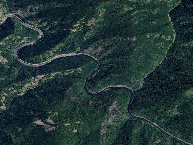Aerial image of Nugget Creek