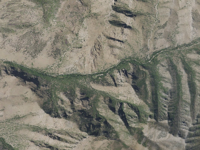 Aerial image of Oak Creek Rec Site
