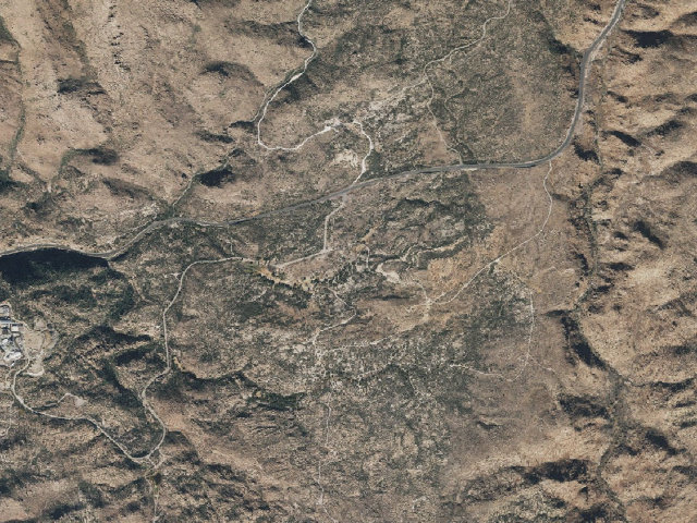 Aerial image of Oak Flat