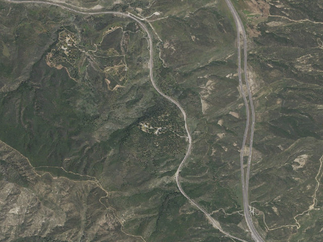 Aerial image of Oak Flat