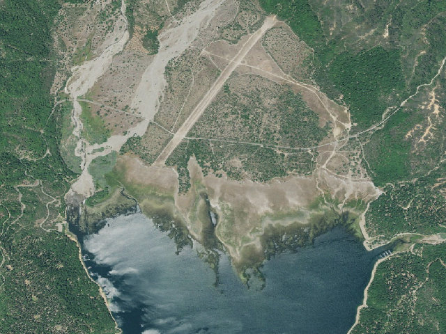 Aerial image of Oak Flat