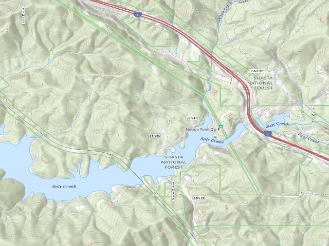 USGS topographic map of Oak Grove Cg-F