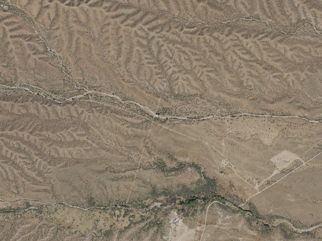 Aerial image of Oak Tree Canyon Camp Area