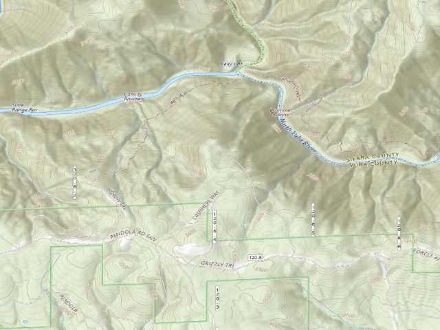 USGS topographic map of Oak Valley