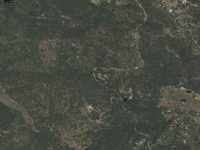 Aerial image of Observatory Campground - USFS