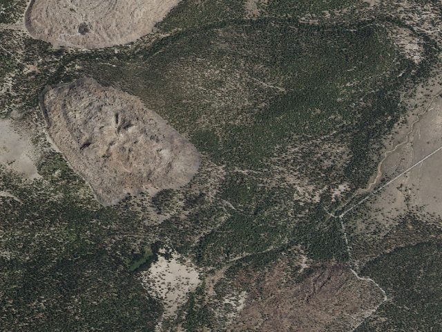 Aerial image of Obsidian Flat Group Cg