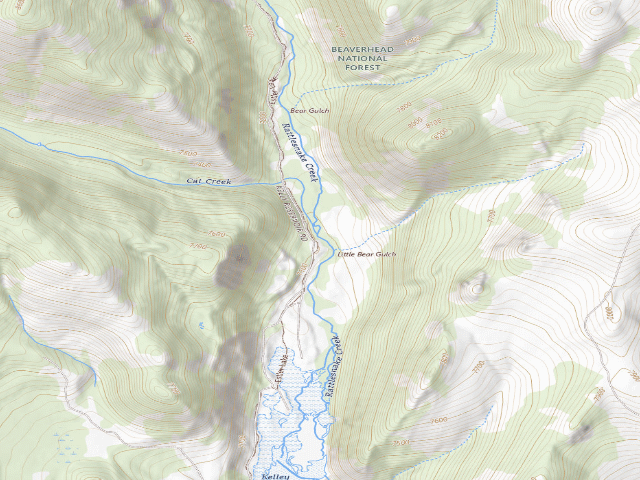 USGS topographic map of Occupied