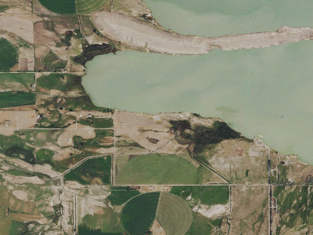 Aerial image of Ocean Lake WHMA — Vogel