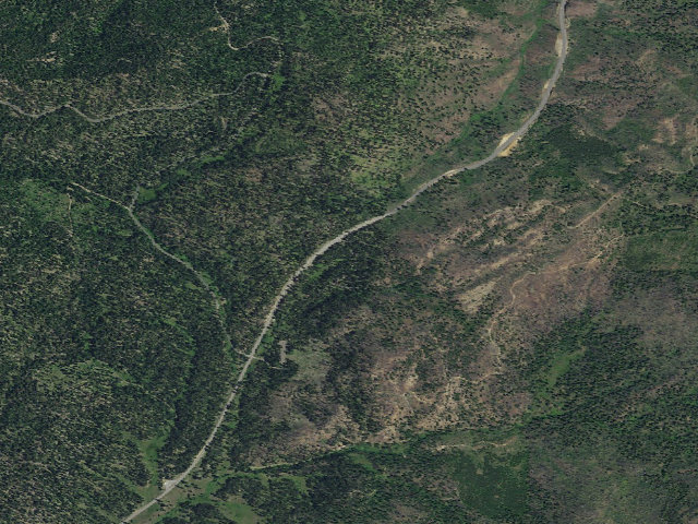 Aerial image of Ochoco Divide