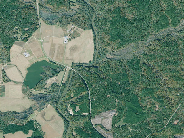 Aerial image of Oconee River Rec. Area