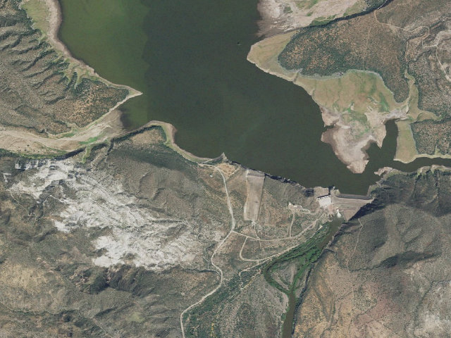 Aerial image of Ocotillo Rec and Boating Site Dispersed