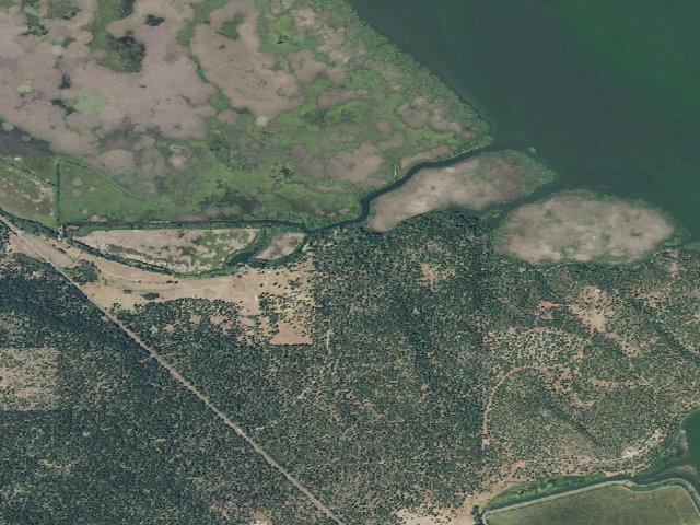 Aerial image of Odessa Campground