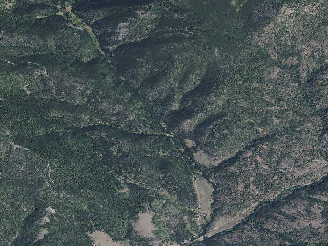 Aerial image of Off Basin Creek Rd 2007-1