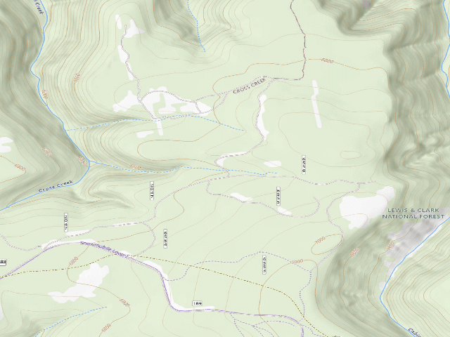 USGS topographic map of Off Pierce Park Rd 2047-3