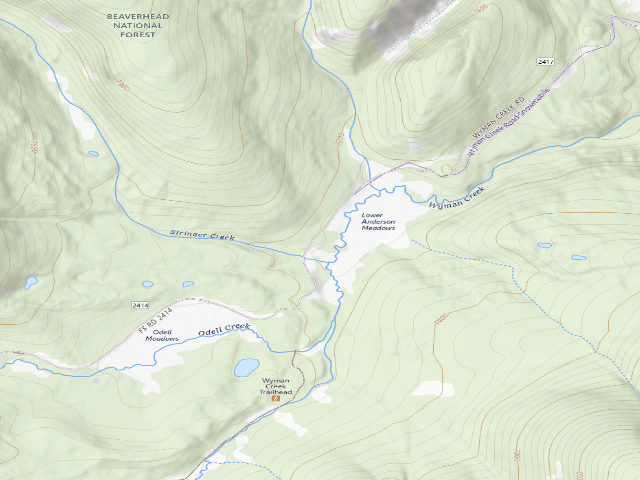 USGS topographic map of Offroad