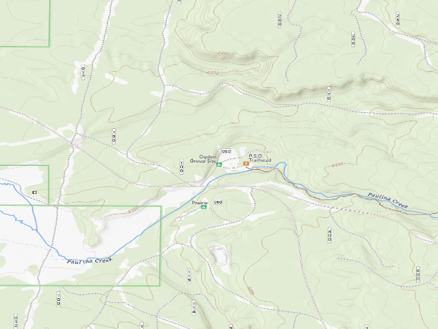 USGS topographic map of Ogden Group Site
