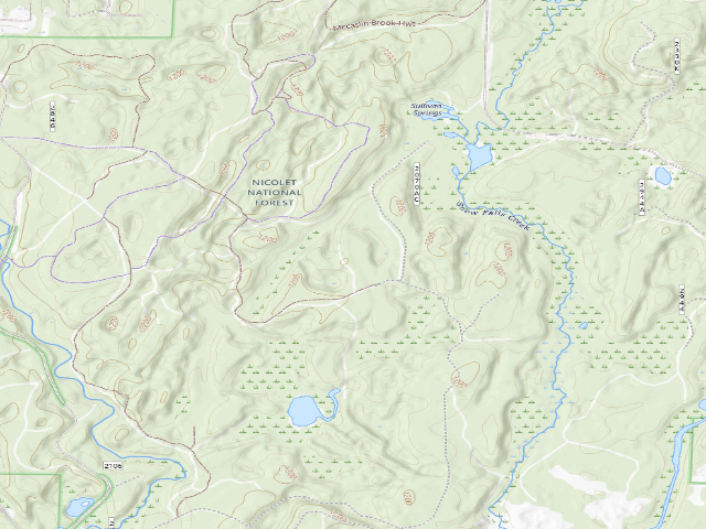 USGS topographic map of Old 32 Ca