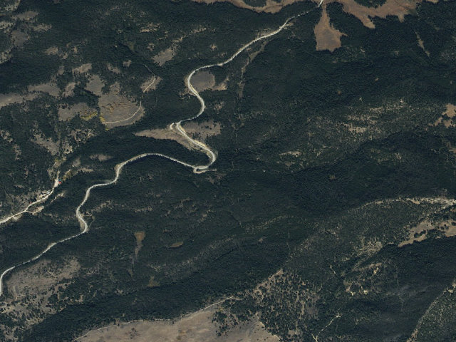 Aerial image of Old Fire Ring