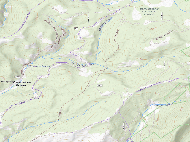 USGS topographic map of Old Fire Ring