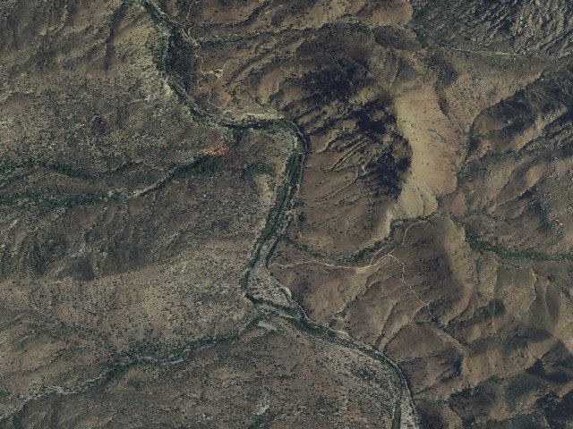 Aerial image of Old Goldledge Dispersed Camping
