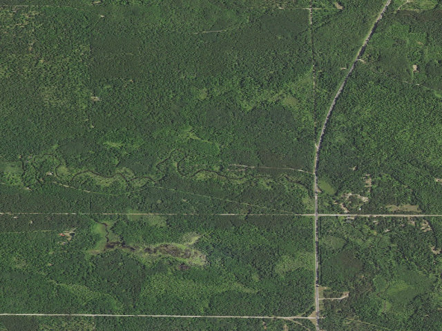Aerial image of Old Grade Campground
