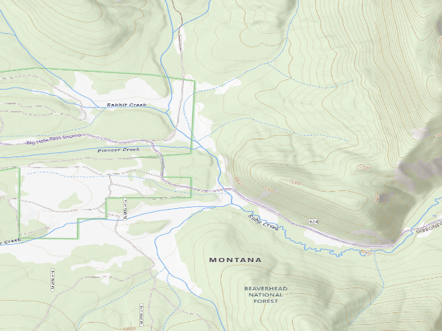 USGS topographic map of Old Metal