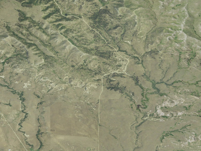 Aerial image of Old Mill Spring