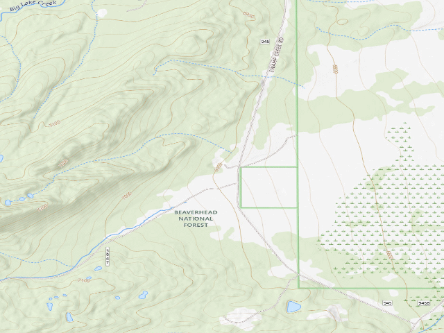 USGS topographic map of Old Mine Area