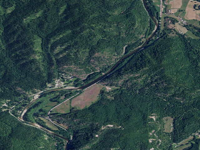 Aerial image of Old River Rd Mm 2.8A