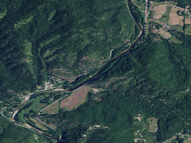 Aerial image of Old River Rd Mm 2.8C