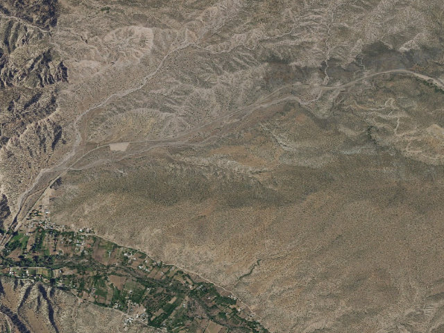 Aerial image of Old Spanish Trail National Historic Trail