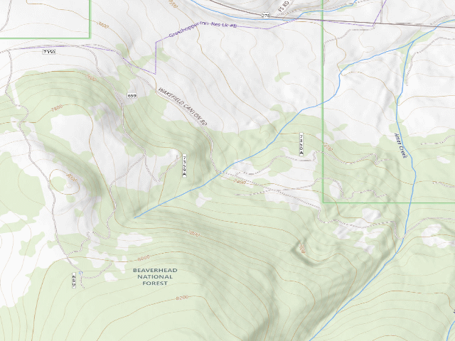 USGS topographic map of Old Stumps