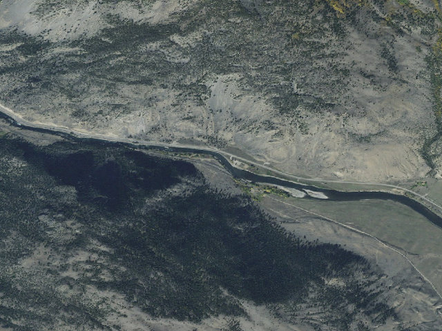Aerial image of Old Yellowstone Trail-001B