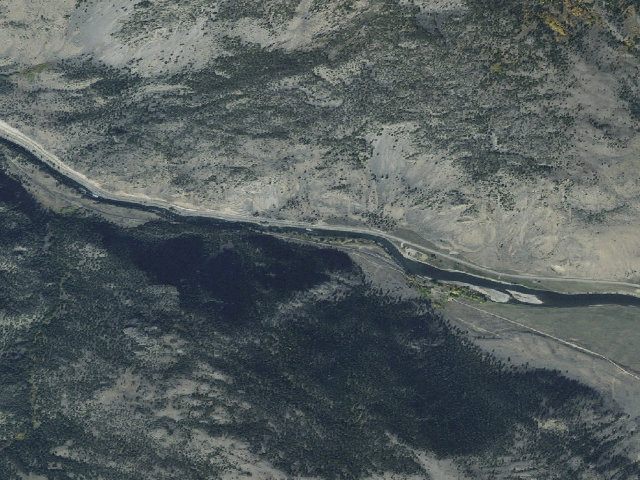 Aerial image of Old Yellowstone Trail-001F