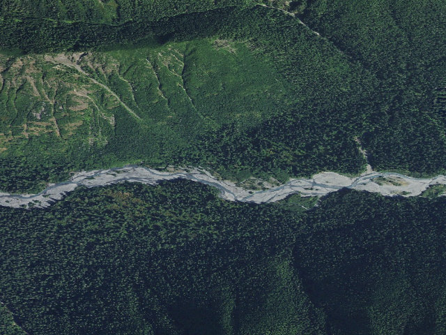 Aerial image of Olympus Ranger Station Camp