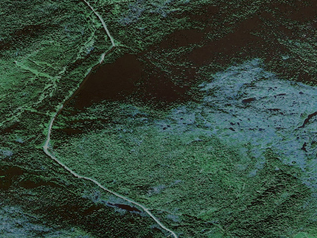 Aerial image of One Duck Shelter Site