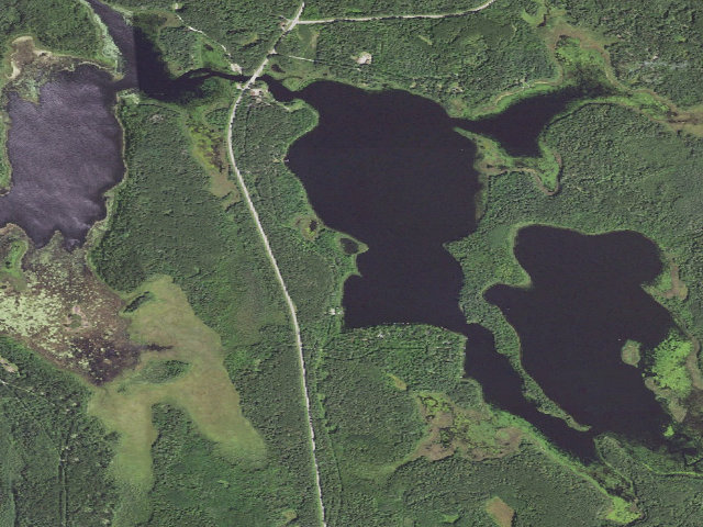 Aerial image of Onegume Overflow
