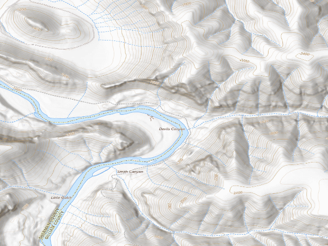 USGS topographic map of Open Bench