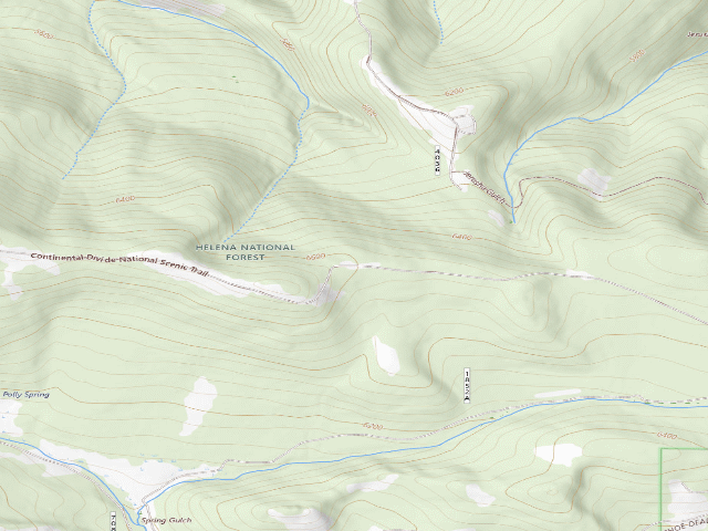 USGS topographic map of Ophir Rd 136 017