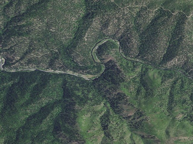 Aerial image of Oriental Campground