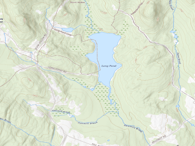 USGS topographic map of Orleans County