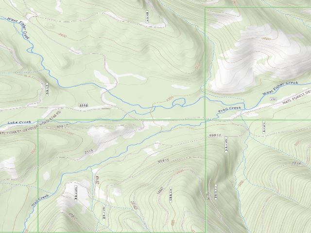USGS topographic map of Oscar Miller