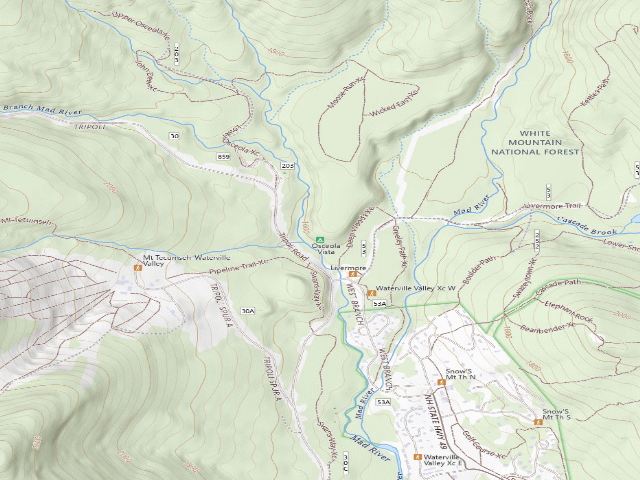 USGS topographic map of Osceola Vista