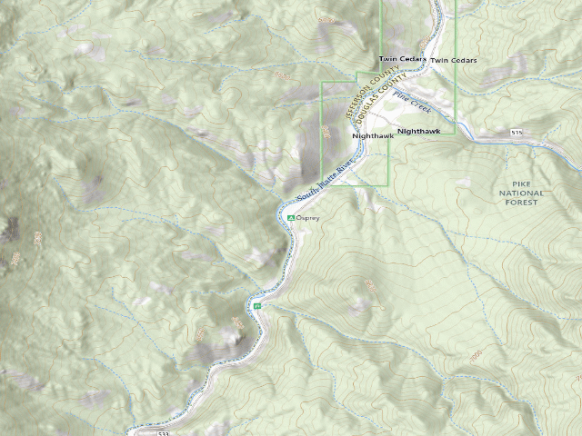 USGS topographic map of Osprey