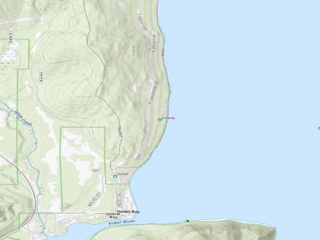 USGS topographic map of Osprey