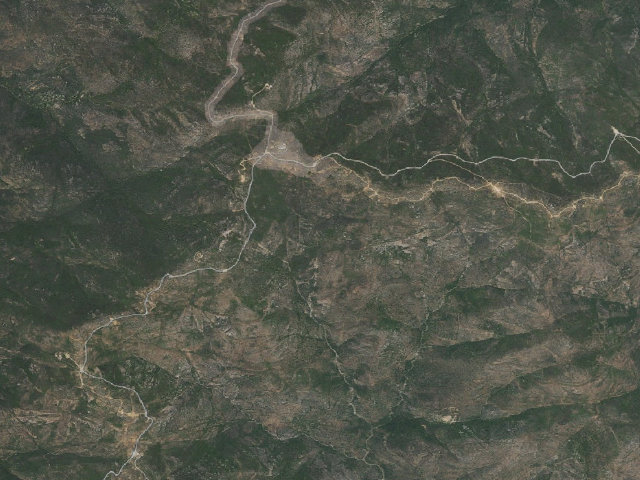 Aerial image of Otay Mountain Wilderness